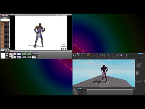 MMD Motion to Roblox Studio with new Skinned Mesh Deformation! (Tutorial)'s Avatar