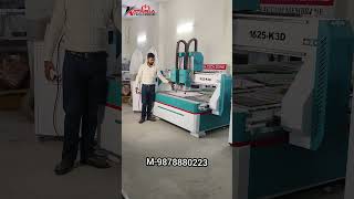 Double Head Cnc Router Machine With Servo Motor