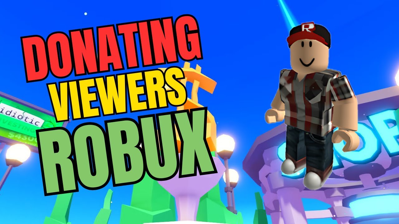 💸 Pls Donate LIVE | Donating Robux to Viewers 💸 - YouTube