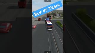 bus Vs Train driving Android op level game #shortsvideo screenshot 3