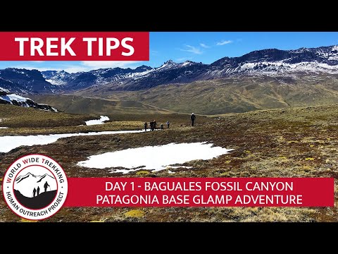 Patagonia Baguales Fossil Canyon - Patagonia Base Glamp | Trek Tips