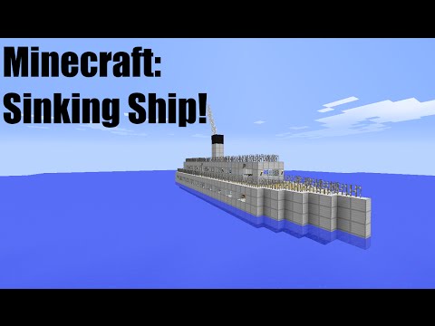 Sinking Ship - Minecraft Animation  Doovi