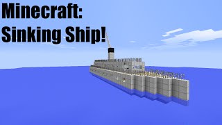 Minecraft: The Sinking Of Calebluck's Yacht