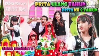 BERTABUR DOORPRIZE DI ULANGTAHUN DISTA KE 8 TAHUN😍 SERU BENGET😍#viralvideos