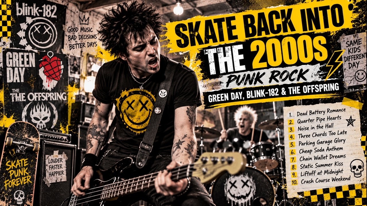 ㅤ*e様 レア 00s blink 182 Green day Skate Pu This Was Our 2000s Soundtrack - Punk Rock | Green Day, Blink-182