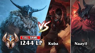 [EUW] CHALLENGER OLAF ''RAIDER'' vs CHALLENGER RANK 1 SINGED ''KUBA'' & CHALLENGER AATROX ''NAAYIL''