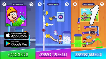 Flow Legends: Pipe Games Gameplay Walkthrough Part 1 (Android, IOS)