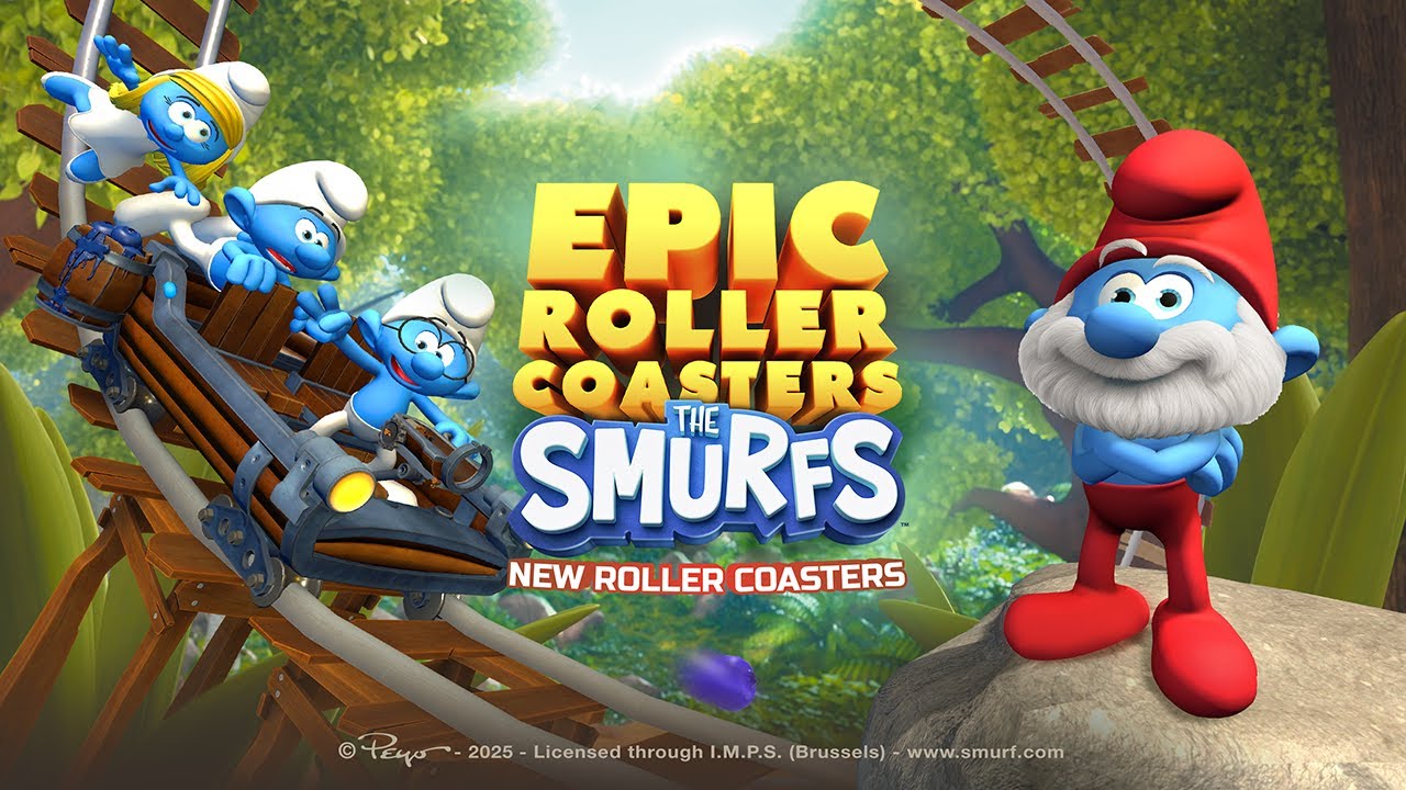 Эпические американские горки: Смурфики©️ | Официальный трейлер | Платформа Meta Quest