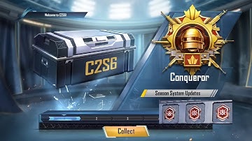 Collecting C2S5 Conqueror Rewards | Conqueror Title| Conqueror Frame|RP Pubg Mobile |