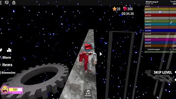 Me beating the moon dimension in roblox speed run 4!!!