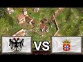 LordRaphael slowly INVADING his opponents base! [Age of Empires 3]