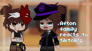 ~°•Afton Family reacts to Afton memes•°~ || #aftonfamily #gachaclub || By Ashrick Park || Video #207