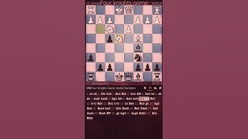 Four knights game#chess