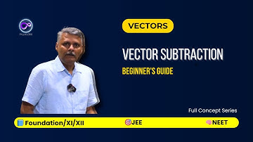 [6] Vector Subtraction Explained | Class 11 Physics – Beginner