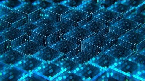 Abstract Digital Background Particles (After Effects template)
