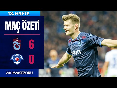 ÖZET: Trabzonspor 6-0 Kasımpaşa | 18. Hafta - 2019/20