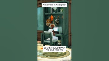 DESK Build Hacks No One Knows (part 199) #sims4hacks #sims4ideas #sims4 #thesims4 #sims4build