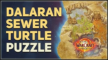 Dalaran Sewer Turtle Puzzle WoW