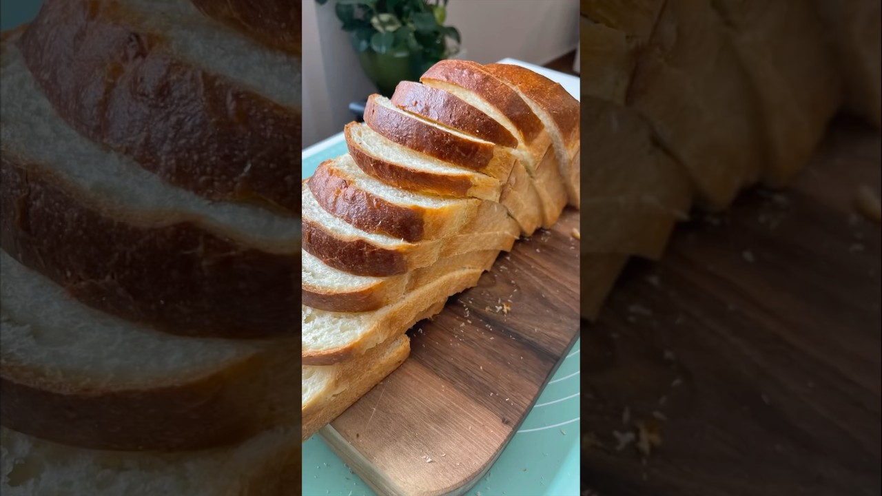 Japanese sourdough sandwich bread (tangzhong) #sourdough #japanesefood #sandwichbread