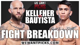 UFC Vegas 57: Mario Bautista vs. Brian Kelleher Prediction, Bets & DFS @WeWantPicks