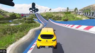 Reno Cli̇o İle Tehli̇keli̇ Yariş Abuzi Blabla Sunucugt5