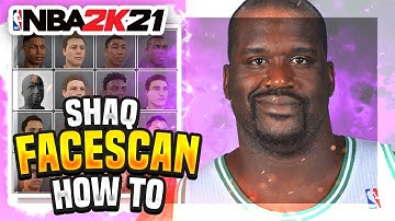 NBA 2K21 HOW TO LOOK LIKE SHAQ!! Shaquille O