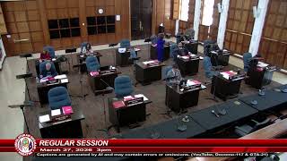 38th Guam Legislature Regular Session - March 27, 2026   3pm