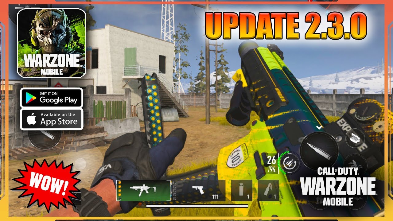 Warzone Mobile New Update 2.3.0 is AWESOME!!! 