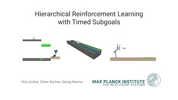 Hierarchical Reinforcement Learning with Timed Subgoals (HiTS)