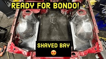 Building an e30 m3 conversion part 18: Shaving the engine bay continues, Awesome progress!!