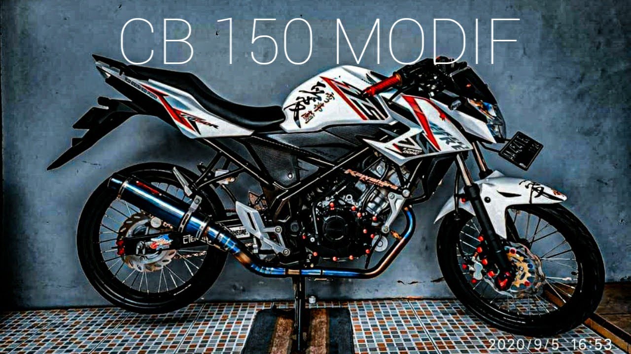 CB 150 modifikasi jari jari terkeren - YouTube