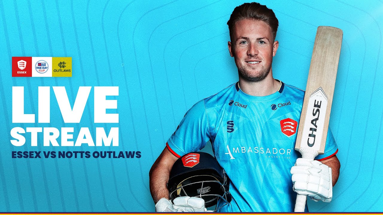 LIVE Cricket Streaming Essex vs Nottinghamshire, Group B, Metro Bank One Day Cup
