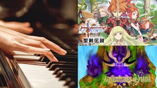 ADVENTURE of MANA | The Final Conflict[MIDI Piano Cover]