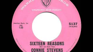 Video thumbnail of "1960 HITS ARCHIVE: Sixteen Reasons - Connie Stevens"