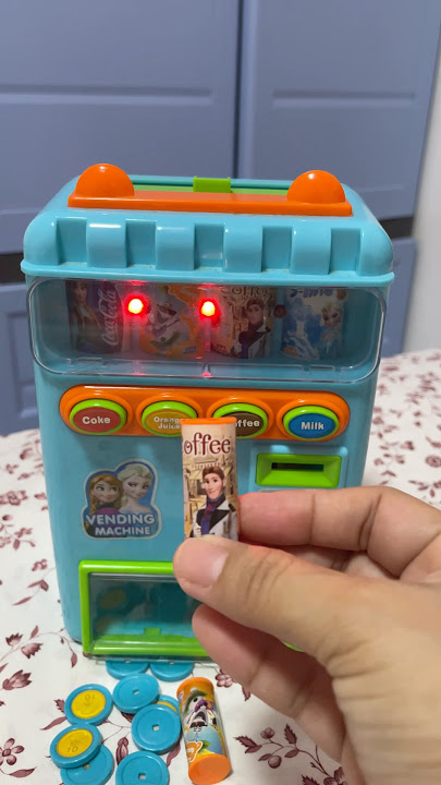 Satisfying Vending machine ASMR ✨11132  🟡🔴🔵  #asmr #BratenelaBrats