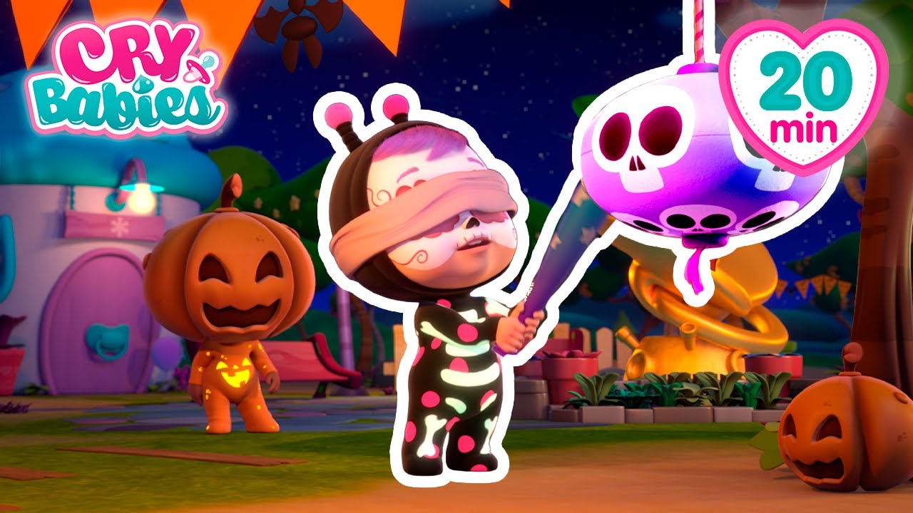 ИГРАТА С ПИНЯТАТА 🍍CRY BABIES| Анимационни филмчета за деца на български