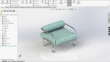 SOFA DESIGN | SOLIDWORKS TUTORIAL | How to design sofa