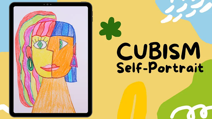 CUBISM Self-Portrait Drawing