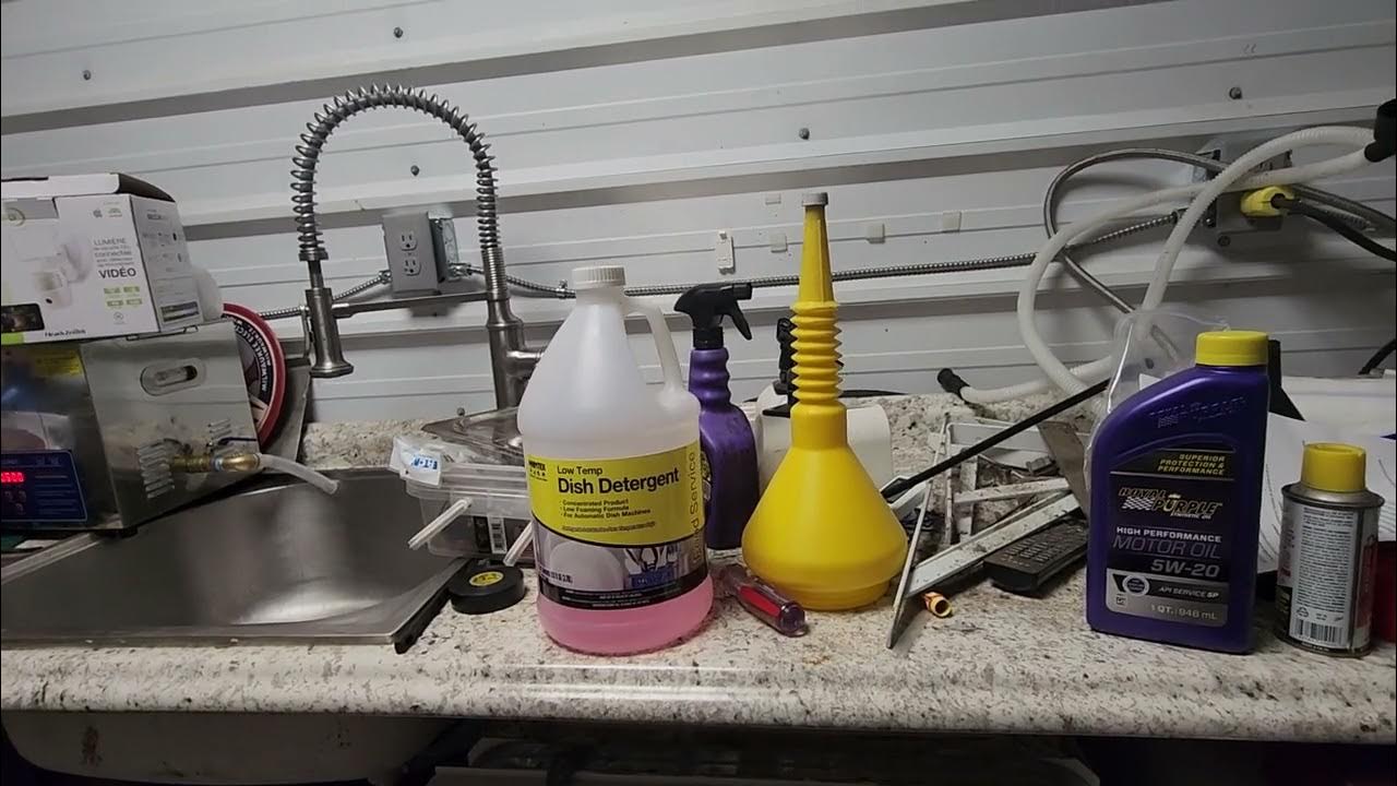 Turning a dishwasher into a parts cleaner that really works. YouTube