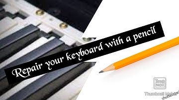 Yamaha Keyboard Repairing -Easy fix for keys not working