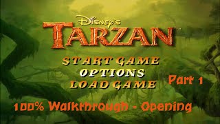 Disney's Tarzan (PS1) 100% Walkthrough (Hard) - YouTube
