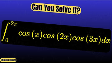 Elegant Trick to Solve Integral of cos(x)cos(2x)cos(3x) dx | Trigonometric Integral Simplified