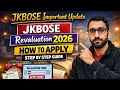 JKBOSE Revaluation 2026: How to Apply Online Step by Step | #JKBOSEDEMOVIDEO | JKBOSE Xerox/Zerox