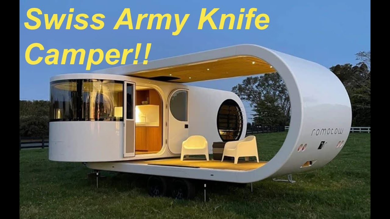 Swiss Army Knife Camper! The ROMOTOW! YouTube