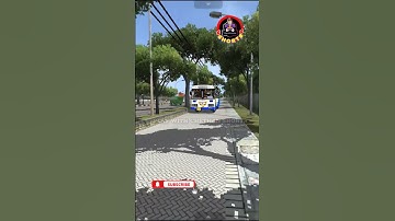 apsrtc express bus driving bus simulator Indonesia #driving #apsrtc #leyland