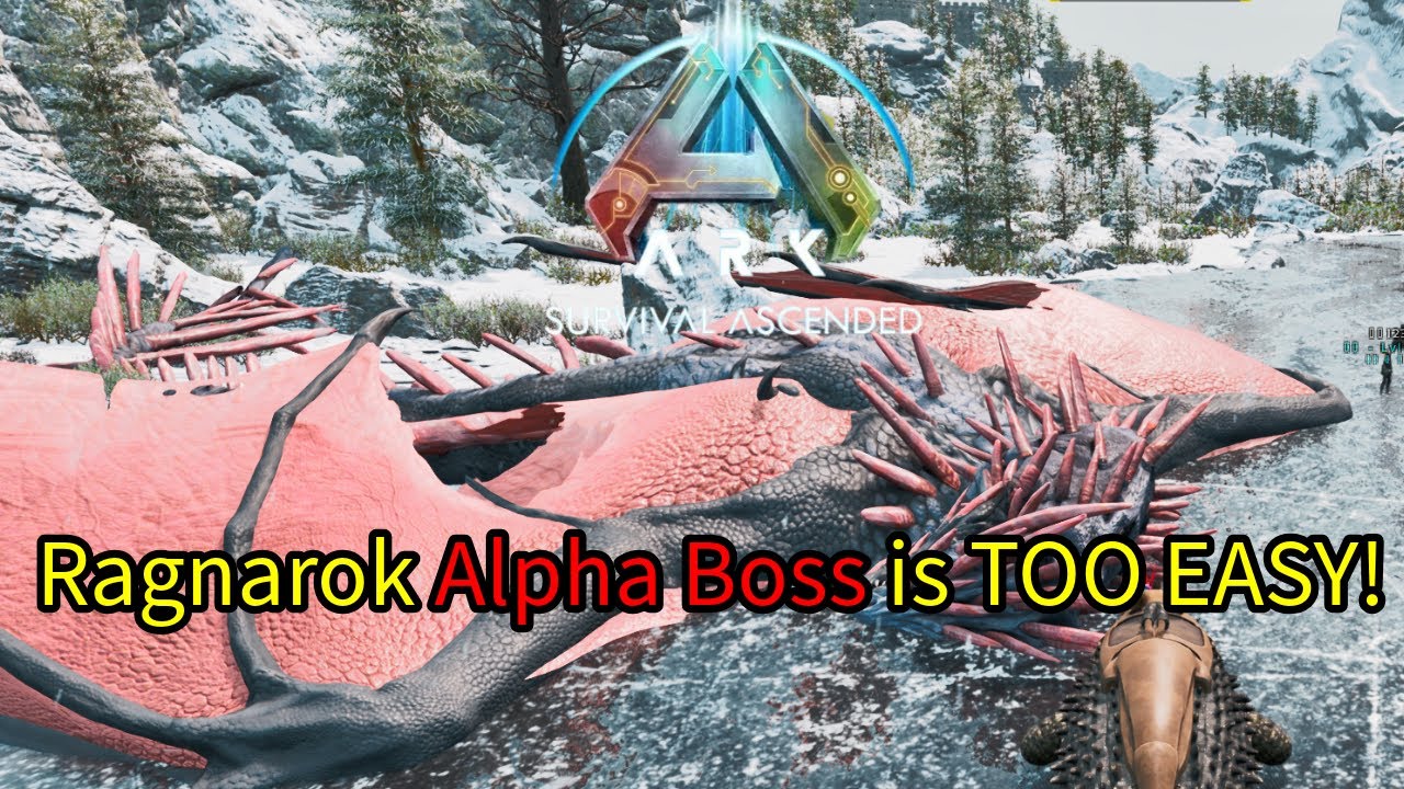 eng-how-we-destroyed-the-alpha-boss-in-ragnarok-ark-survival