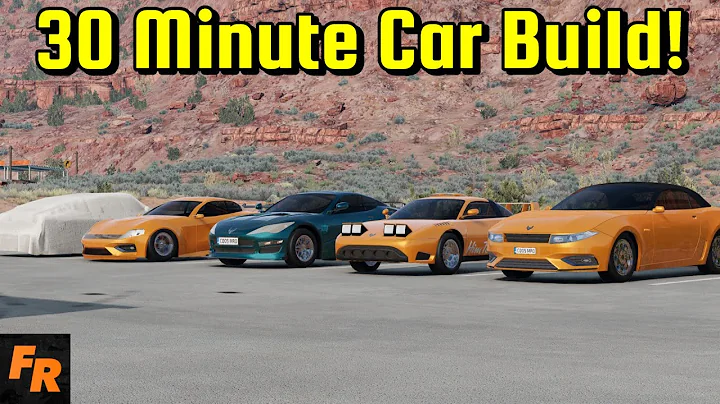 30 Minute Car Build Challenge - Alternative History Time! - Automation/BeamNG Drive