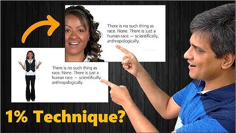 My favorite Technique to Polish my PowerPoint Slides