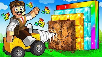 Making $1,256,456 With The BEST Mining Machine In Roblox