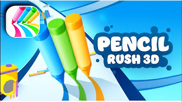 PENCIL RUSH 3D Gameplay All Levels Walkthrough( Android/iOS) |||Let